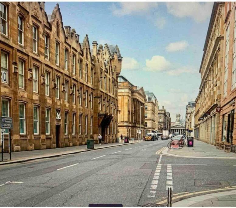 Trendy One Bedroom Apartment Glasgow Luaran gambar